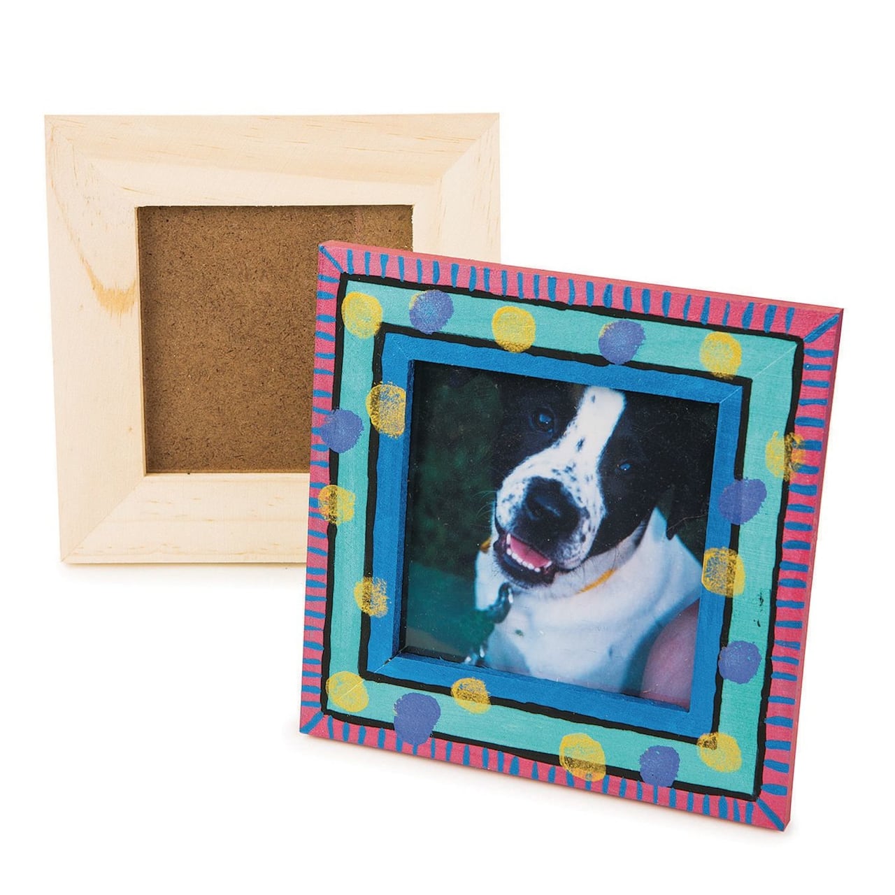 S&#x26;S Worldwide&#xAE; 6&#x22; x 6&#x22; Unfinished Wooden Frame, 12ct.